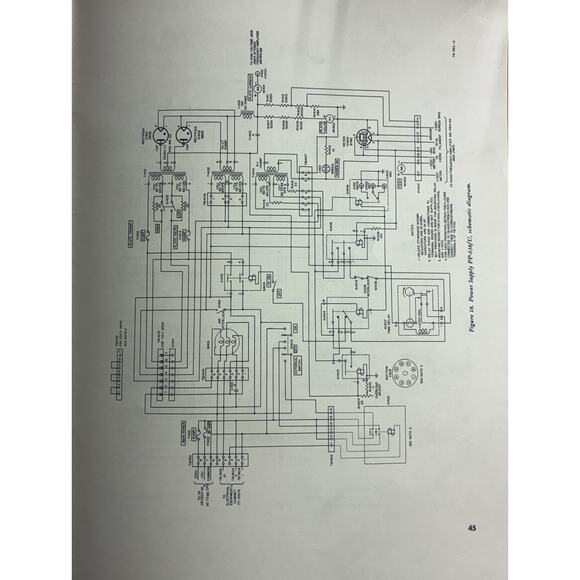 Motorola Instruction Book Radio Frequency Amplifier AM-494/GR 1953 - Manual - Picture 8 of 9